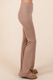 Mittoshop Stretchy Soft Elastic Waist Flare Pants