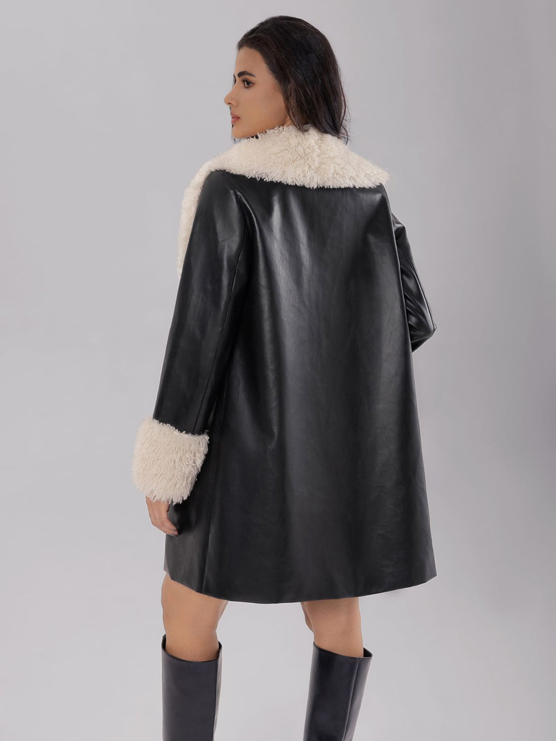 Longline Coat - Opulent Whisper Style