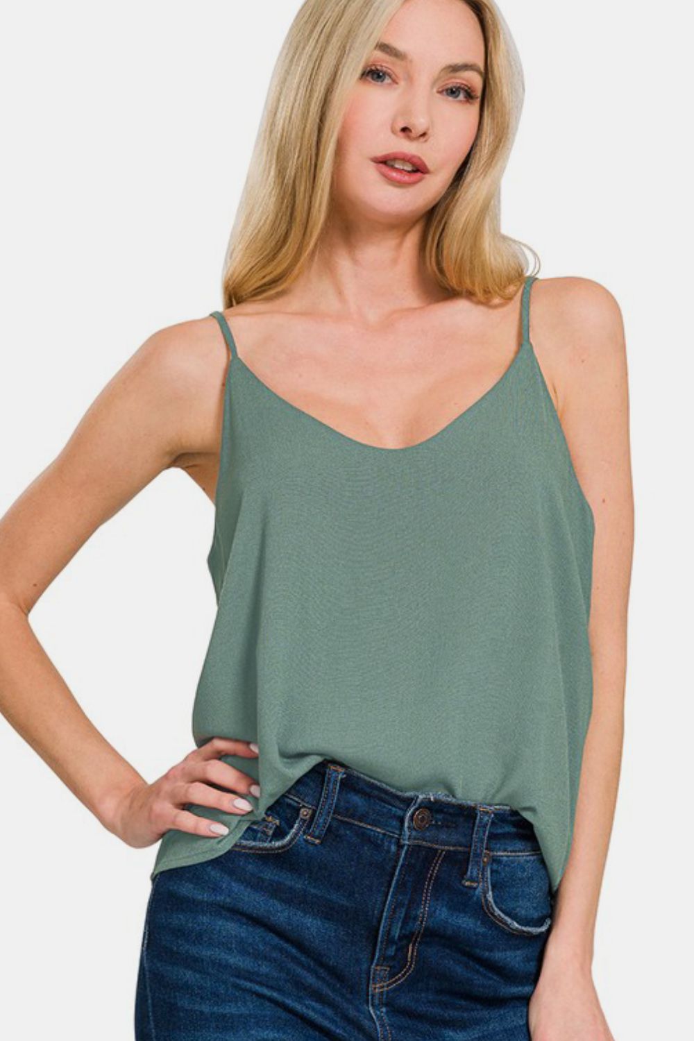 Silk Cami - Elysian Cascade Top