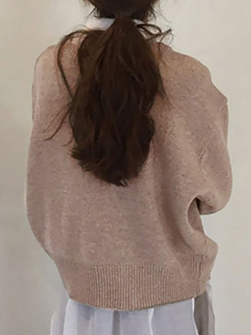 Opulent Elegance Buttoned Cardigan