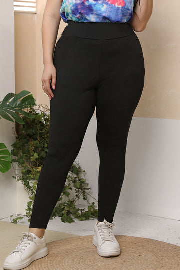 Slim Fit Trousers - Curvaceous Elegance Design