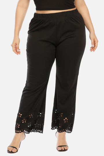 Lace Trousers - Opulent Elegant Embrace Pants