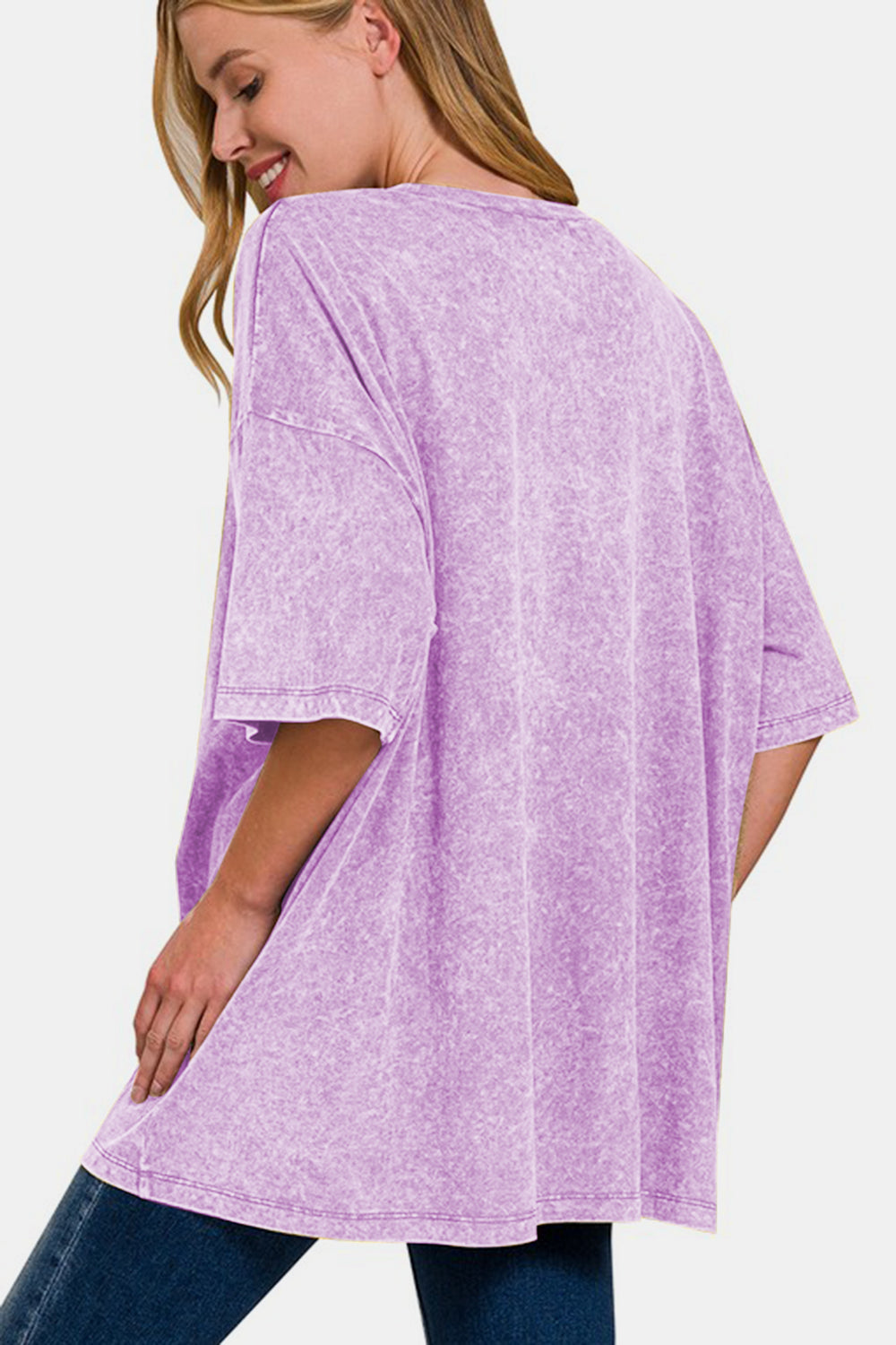 Oversized Serenity Tee - Elysian Luxe Comfort Shirt