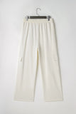 Drawstring High Waist Pants with Pockets