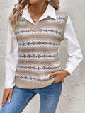 Perfee V-Neck Sweater Vest