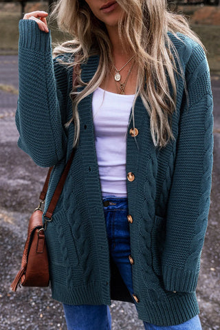 Opulent Weave Luxe Cardigan