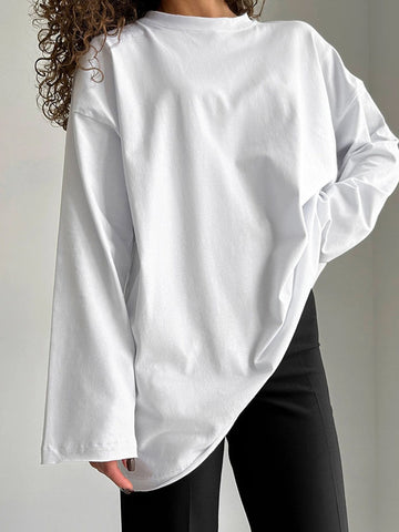 Elegant Long Sleeve Tee - Opulent Fashion Shirt